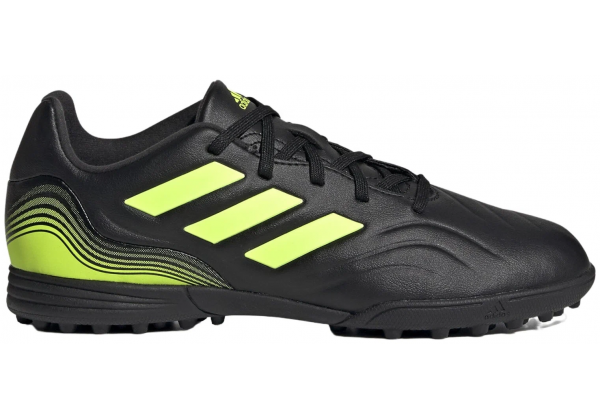 Бутсы Adidas Copa Sense.3 Tf черные с зеленым